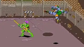 Teenage Mutant Ninja Turtles : IV Turtles In Time Metalhead Boss Fight