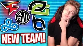 THE NEW FORTNITE TEAM I'M JOINING IS...? (FaZe, OpTic, TSM, Obey & MORE)