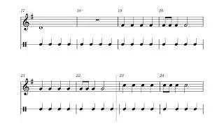 Surfin USA - Alto Sax with Metronome
