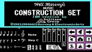 Music Construction Set gameplay (PC Game, 1984)