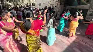 Kolattam &ndash; Tamil Folk Dance Performance | சிறகுகள் | Al Ahsa Tamil Sangam Women&rsquo;s Team | 2026