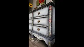 How to glaze furniture details