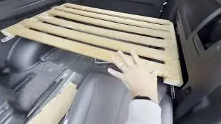 Part 5 - Nissan Elgrand E51 - Camper Conversion Ideas Using Rear Seat Fittings for Fixed Bed Base