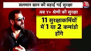 Mumbai: Lawrence Bishnoi की धमकी के बाद बढ़ाई गई Salman Khan की सुरक्षा, Y+ कैटेगरी सुरक्षा मिली