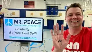 Mr. Peace Visits Fulton Elementary in Middleton, Michigan