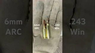 6mm ARC vs .243 Win Size Comparison