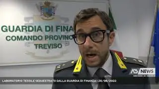 LABORATORIO TESSILE SEQUESTRATO DALLA GUARDIA DI FINANZA | 26/08/2022