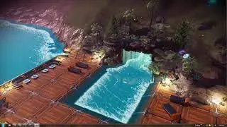 No Man's Sky Waterfall Pool Build WIP