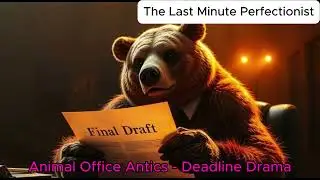 Animal Office Antics - Deadline Drama