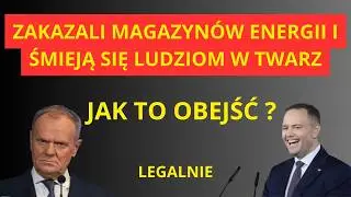 ZAKAZ MAGAZYNÓW ENERGII POWYŻEJ 30 KWH💥JEST SPOSÓB JAK TO OBEJŚĆ🔥LEGALNIE⚡️