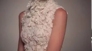 White floral dress - Ashi Studio FW - 2016/2017