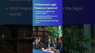 Professional Legal Presence Captured #LawFirmPhotography #CorporateShoots #creativelycreations