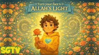 Turn Your Face to Allah's Light | Islamic Song on Prayer and Salaat | Allah's Secret Signs | Rose
