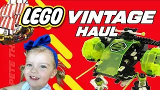 New Vintage Lego Haul! Ton's of 90's Lego Sets and New Lego Sets.