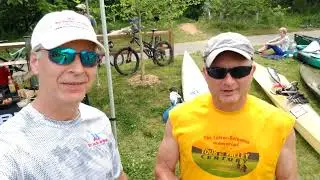 Rivanna River Race 2023 / Canoe & Kayak Race Charlottesville, VA | Phoenix Match II WSBS Delta kayak