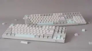 Akko Silent Muted Gray 3108&3087 Mechanical Keyboard