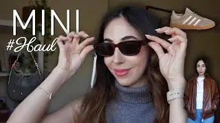 MINI Haul de ropita 🫶🏻👟👜🕶️  Mango, Mango Outlet, Zara, Adidas Spezial 🤎