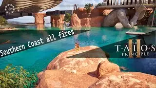 The Talos Principle 2 Southern Coast all fires