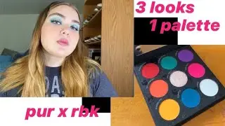 pur x rawbeautykristi palette | 3 looks, 1 palette