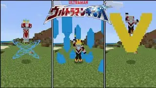 Ultraman Ginga Addon For Minecraft PE/Bedrock 1.21