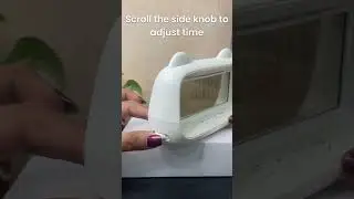 How to set Clock and Calender? | OWNAIR Digital Alarm Clock