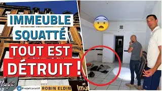IMMEUBLE SQUATTÉ  RENOVATION TOTALE et CRÉATION de 6 APPARTEMENTS !