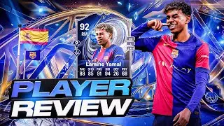 92 TOTY HONOURABLE MENTIONS LAMINE YAMAL PLAYER REVIEW - EA FC 26 ULTIMATE TEAM