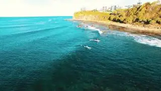 Moffat Beach, Sunshine Coast by Drone