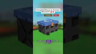 Открываю более 200 сундуков Кицунэ&hellip; Мне досталась Осквернённая Кицунэ или Безмятежное Цветение? 🔥...