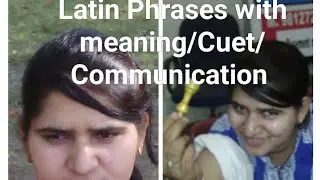 Latin Phrases and meaning /Carpe diem/Learn Latin/Latin Phrases Cuet