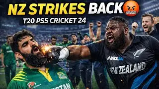 Spin Destroyed Pakistan 😤 | NZ Domination | T20 PS5 Cricket 24