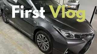 My first Vlog | Metallic Grey Altis of Pakistan | My journey with this car