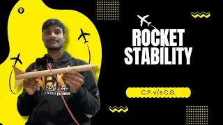 Rocket Stability Explained | Relative position of CP, CG for rocket stability in simple terms