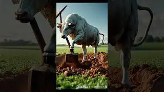 Cow Caught Floor Mining?! | Unexpected Farm Moment! #shorts #short #shortsviral #shortfeed