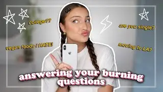 misconceptions about vegans, how to start eating plant-based, fave workouts, + more! 🌱 Q&A