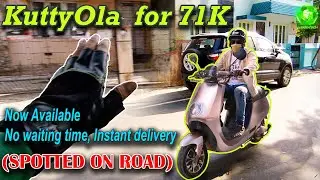 Cool Design EV Stylish Scooter Like OLA Spotted & Reviewed 🛵| Worth for Money | Really Good Feedback