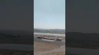 Taking off from Cody, WY