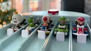 Hot Wheels Race on Mario Kart Rainbow Road 🌈🏁 | Epic Toy Car Race!