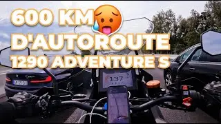 600 KILOMETRES D'AUTOROUTE EN KTM 1290 SUPER ADVENTURE 2022 🔥