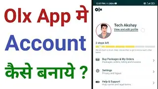 OLX Par Account Kaise Banaye | How To Create Account In OLX Buy & Sell