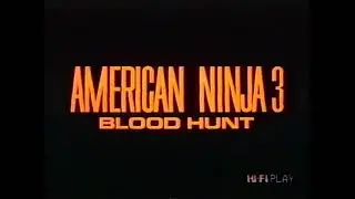 American Nina 3: Blood Hunt 1989 Vhs Trailer