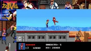 Let's Play DOUBLE DRAGON IV Complete Playthrough and Ending