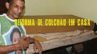 Diy como fazer reforma de colchão, passo a passo.