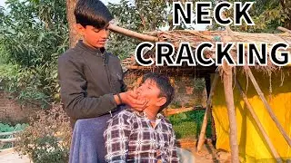 ASMR HEAD MASSAGE &NECK CRACKING BY INDIAN KID MASSEUR CHHOTU TO CHUNNY LAL | ASMR MASSAGE Therapy💈