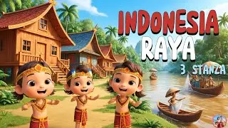 INDONESIA RAYA VERSI LENGKAP 3 STANZA ANIMASI - Lagu Kebangsaaan Indonesia | Ling's Family