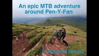My Biggest E-Bike ride in the Brecons, an EPIC adventure with Poppy the trail dog