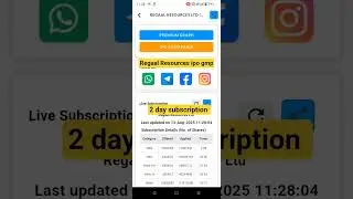 Regaal Resources ipo gmp  subscribe