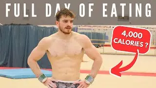 How many CALORIES does a PROFESSIONAL GYMNAST EAT?