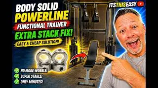 Body Solid Powerline Functional Trainer extra stack fix