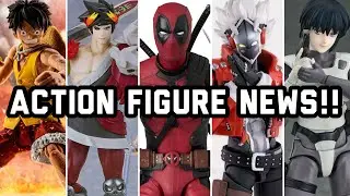 ACTION FIGURE NEWS (08/24/2025)!! - SH Figuarts One Piece, Mafex Deadpool, Figma Ghost In The Shell